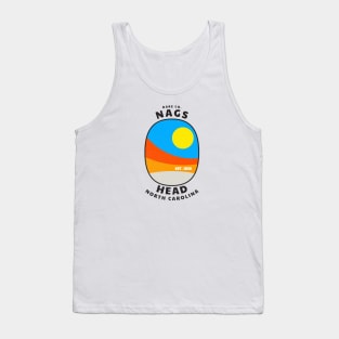 Nags Head, NC Summertime Vacationing Abstract Sunrise Tank Top